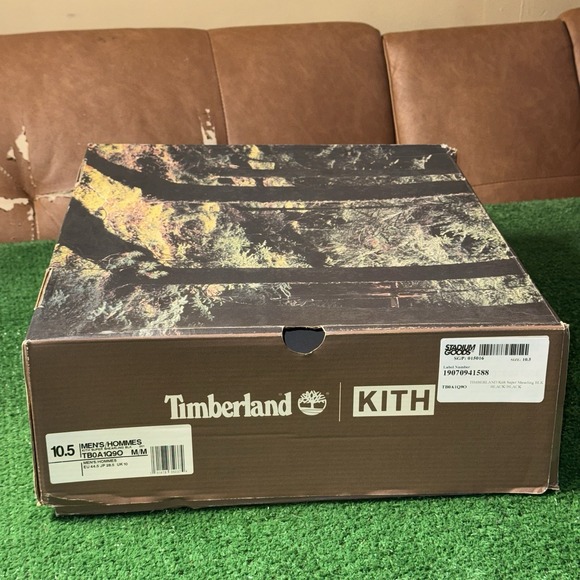 KITH Timberland Triple Black 40 Below Superboot 8 Mens 10.5 Shearling A1Q9O main image 6